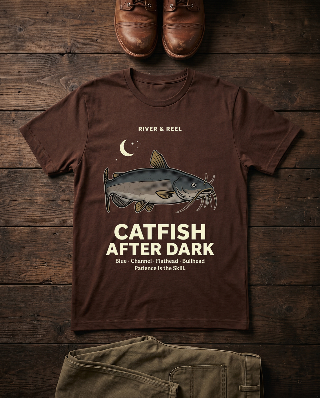 Catfish After Dark T-Shirt