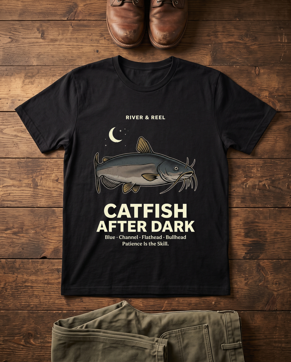 Catfish After Dark T-Shirt