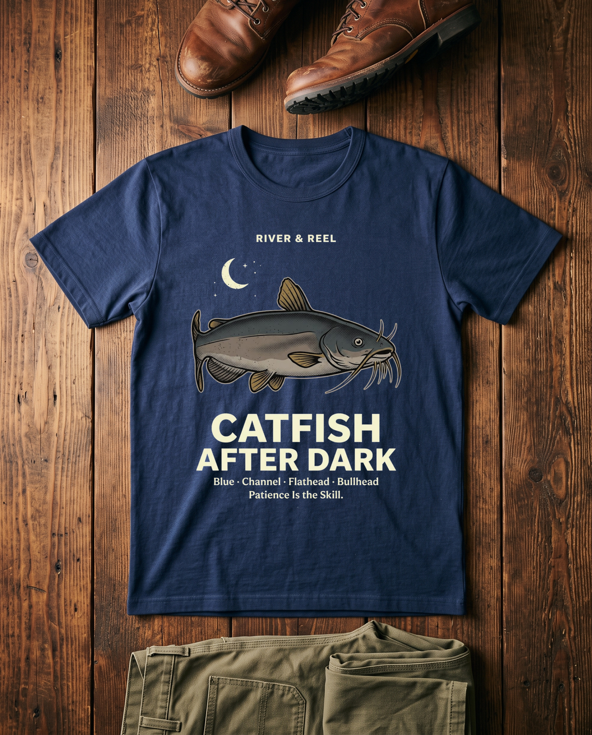 Catfish After Dark T-Shirt