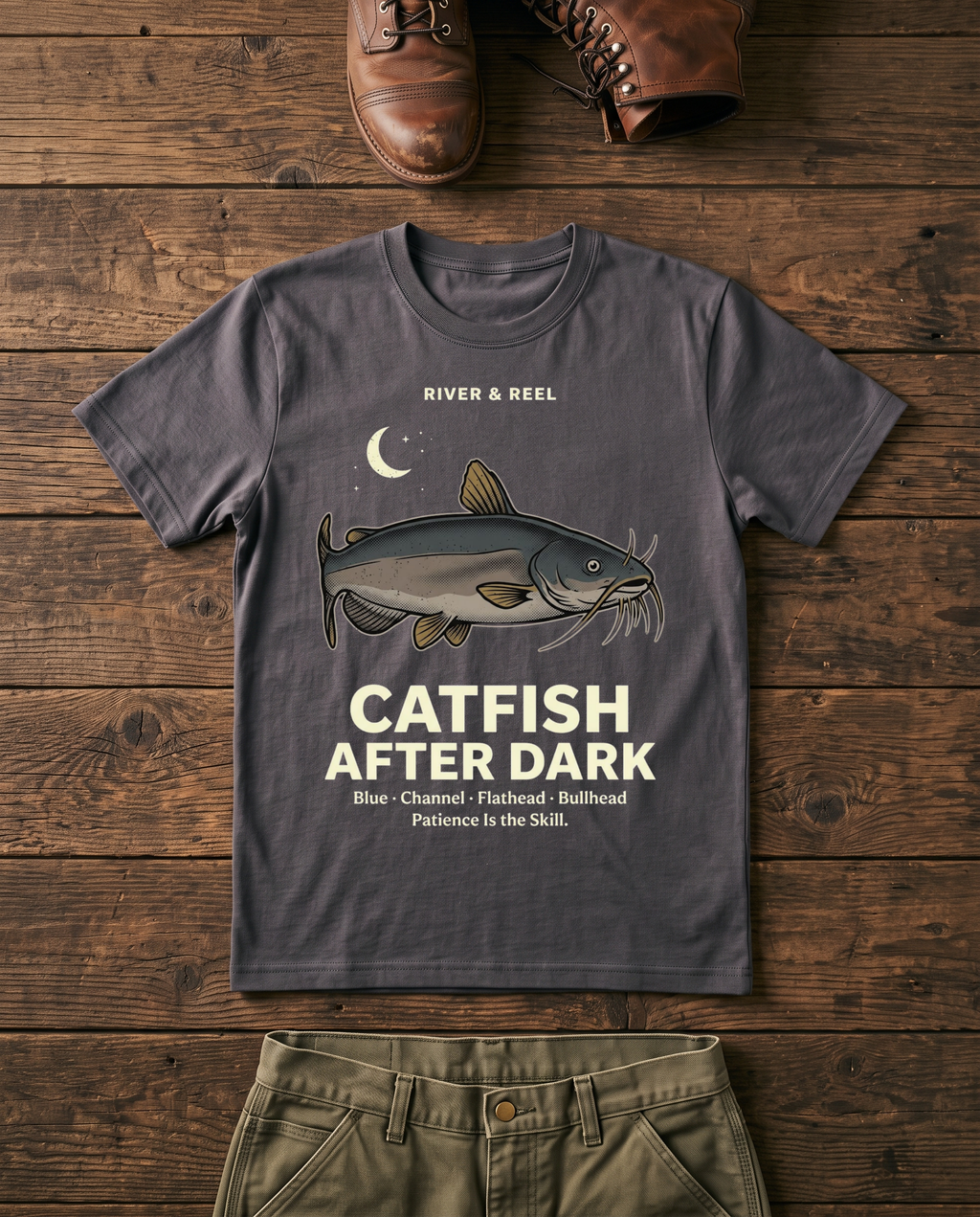 Catfish After Dark T-Shirt