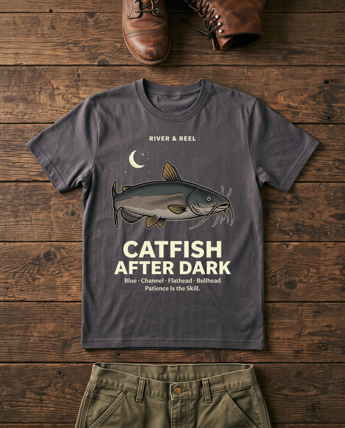 Catfish After Dark T-Shirt