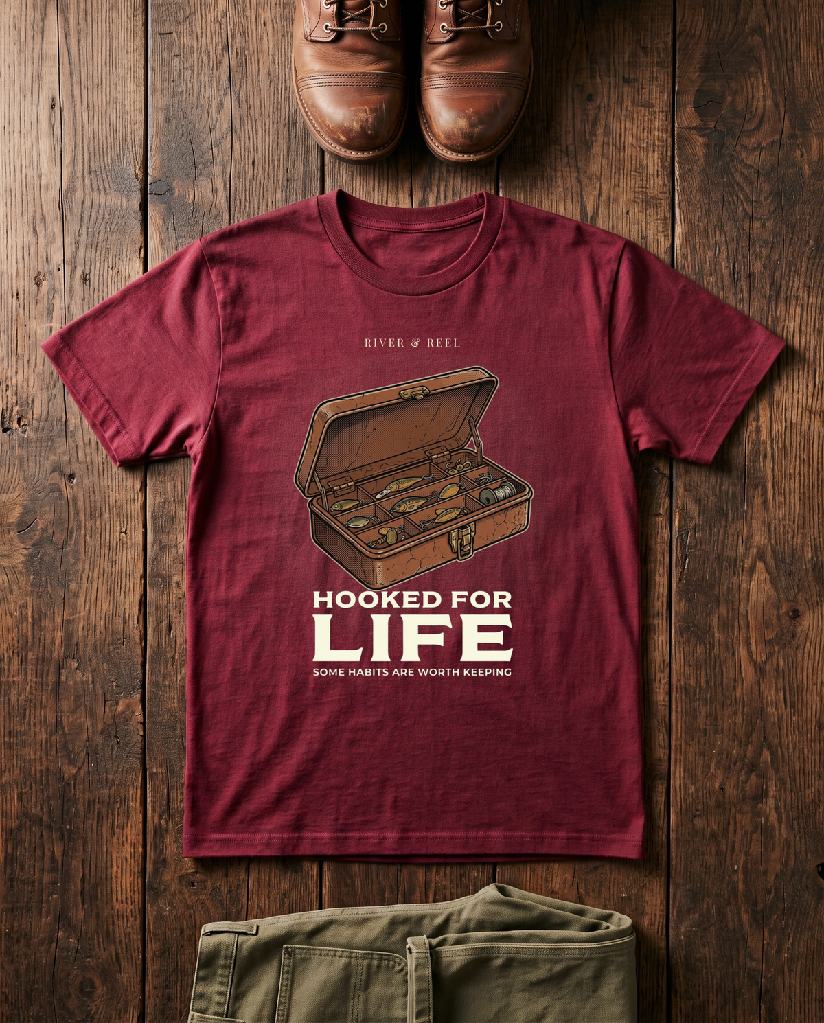 Hooked For LIfe T-Shirt