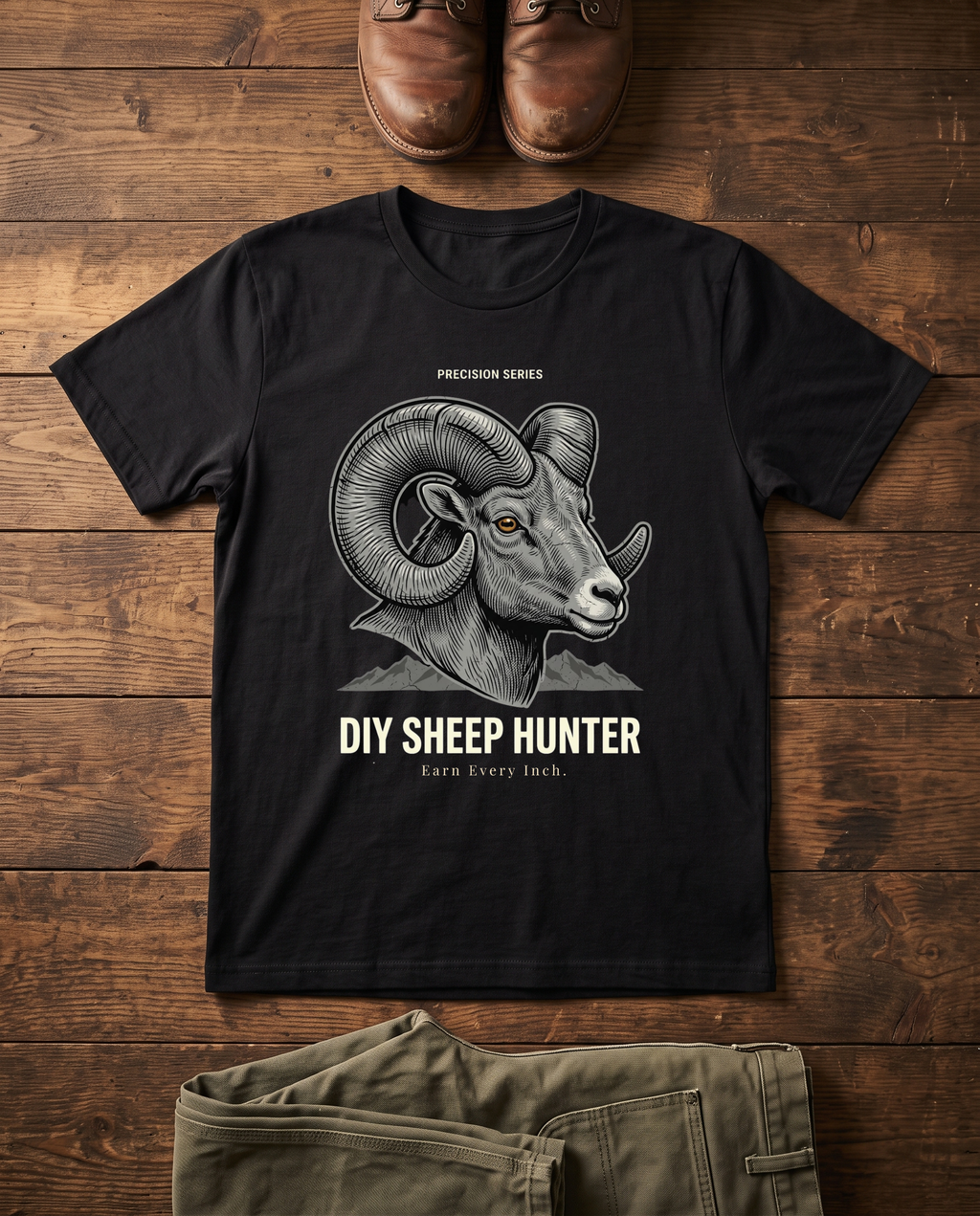 DIY Sheep Hunter T-Shirt