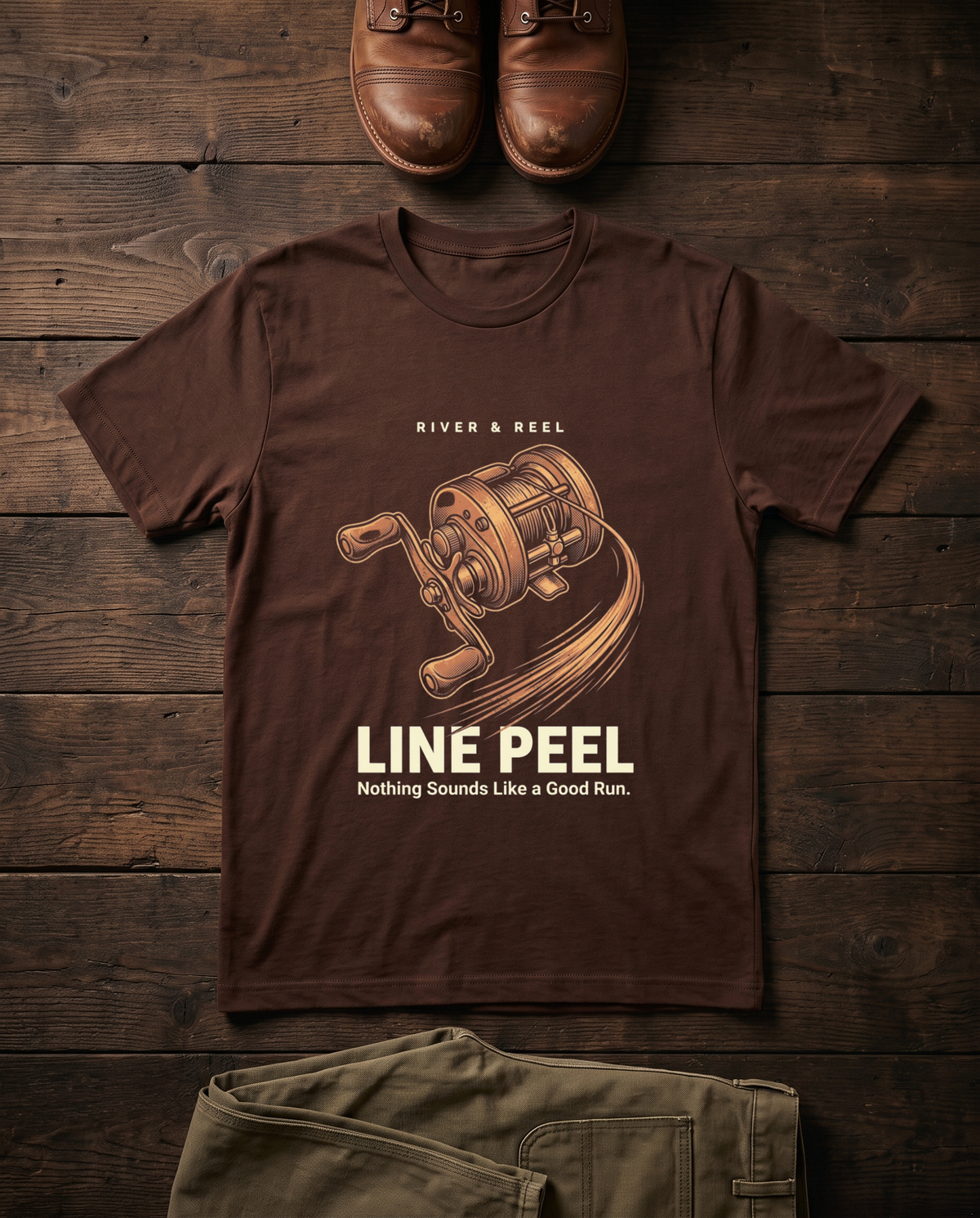Line Peel T-Shirt