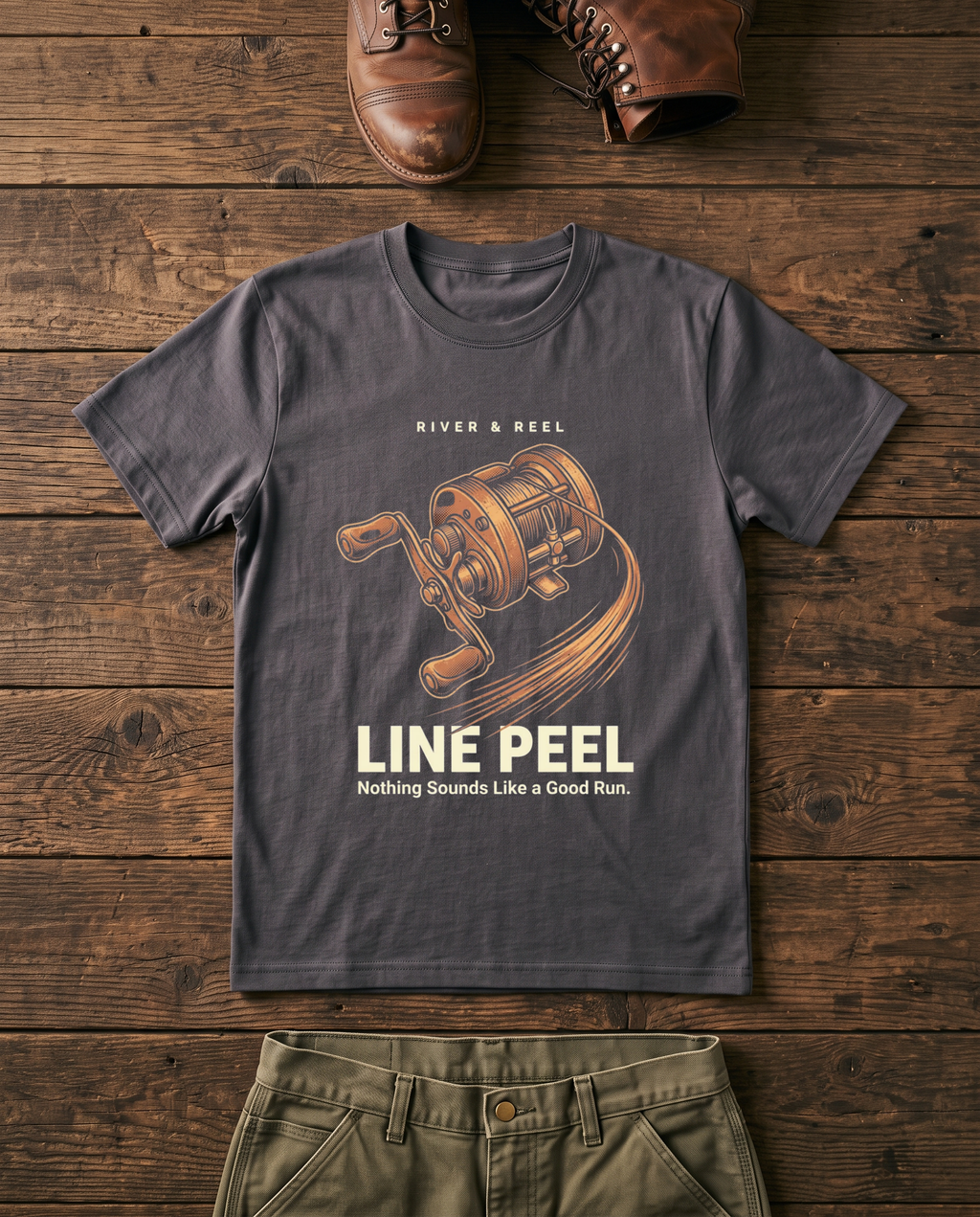 Line Peel T-Shirt